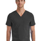 Unisex One-Pocket V-Neck Scrub Top