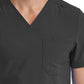 Unisex One-Pocket V-Neck Top