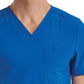 Unisex One-Pocket V-Neck Scrub Top