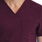 Unisex One-Pocket V-Neck Scrub Top