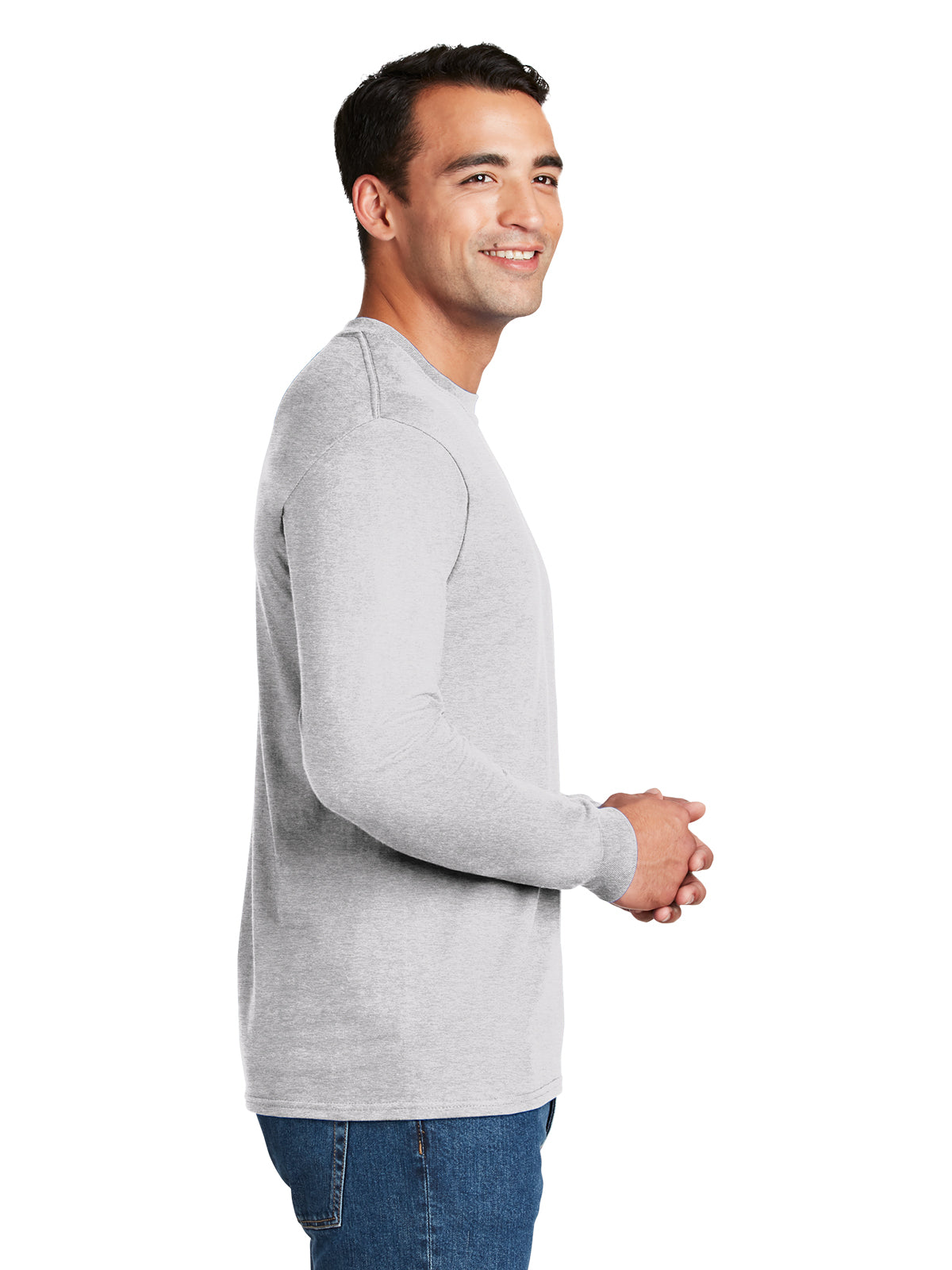 Men's Pocketless Long Sleeve T-Shirt