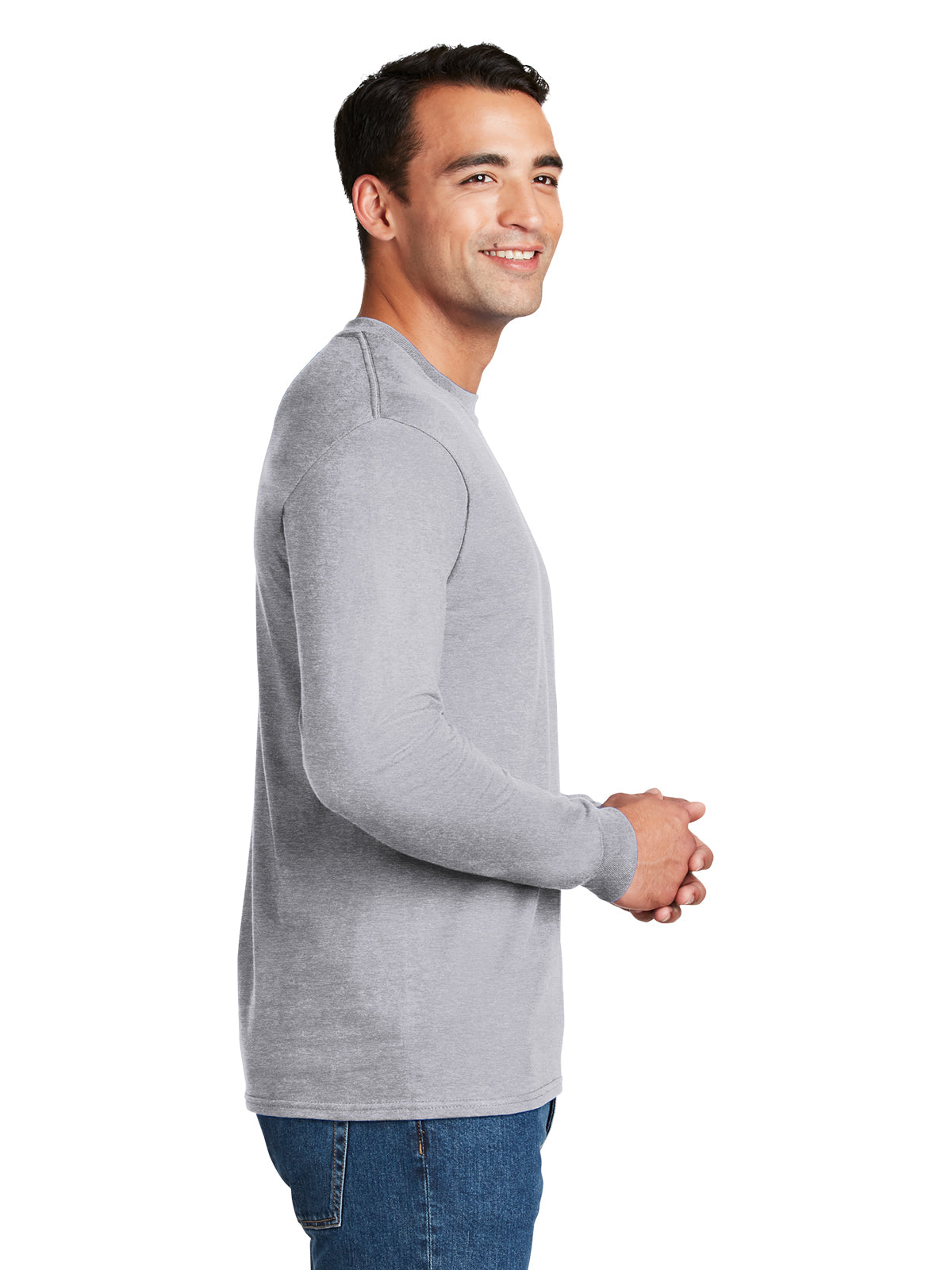 Men's Pocketless Long Sleeve T-Shirt