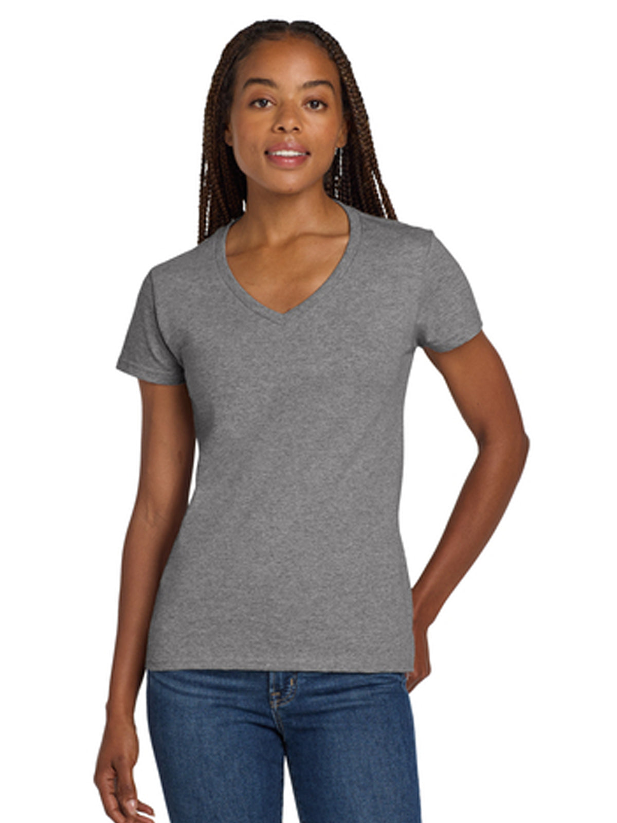 Women's Pocketless Heavy Cotton T-Shirt