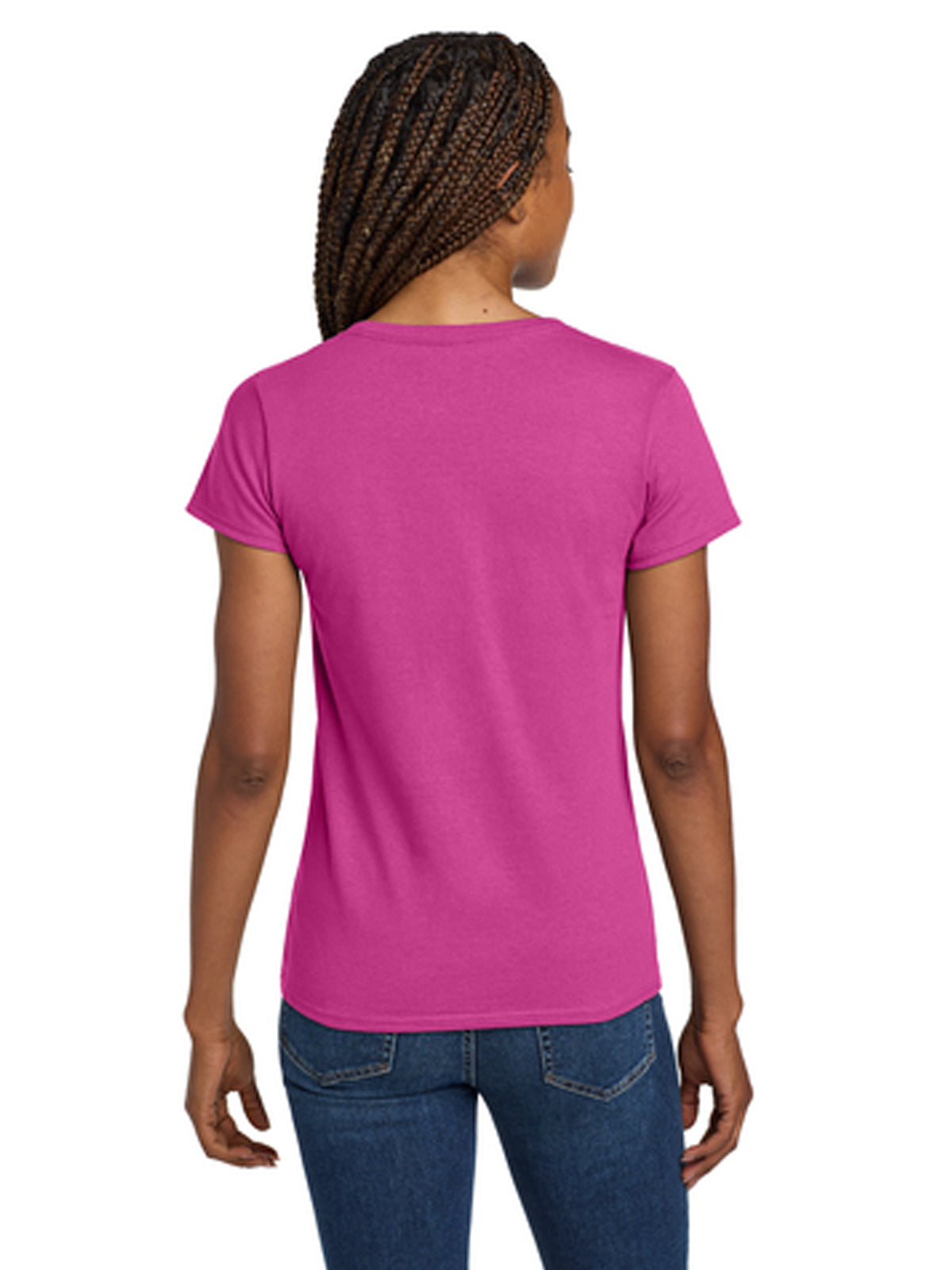 Women's Pocketless Heavy Cotton T-Shirt