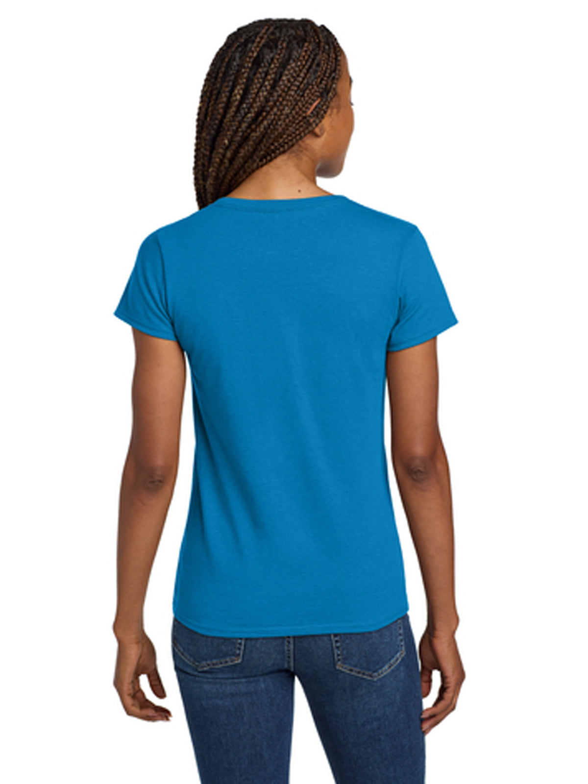 Women's Pocketless Heavy Cotton T-Shirt