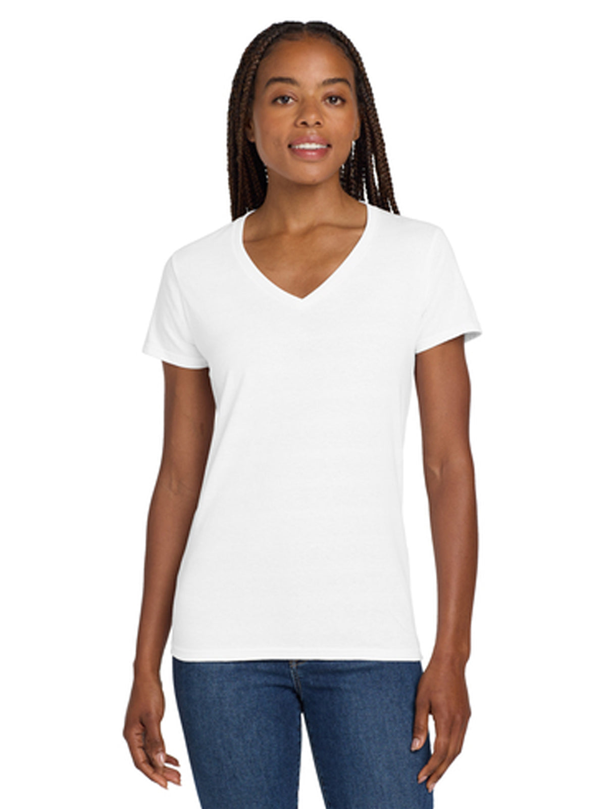 Women's Pocketless Heavy Cotton T-Shirt