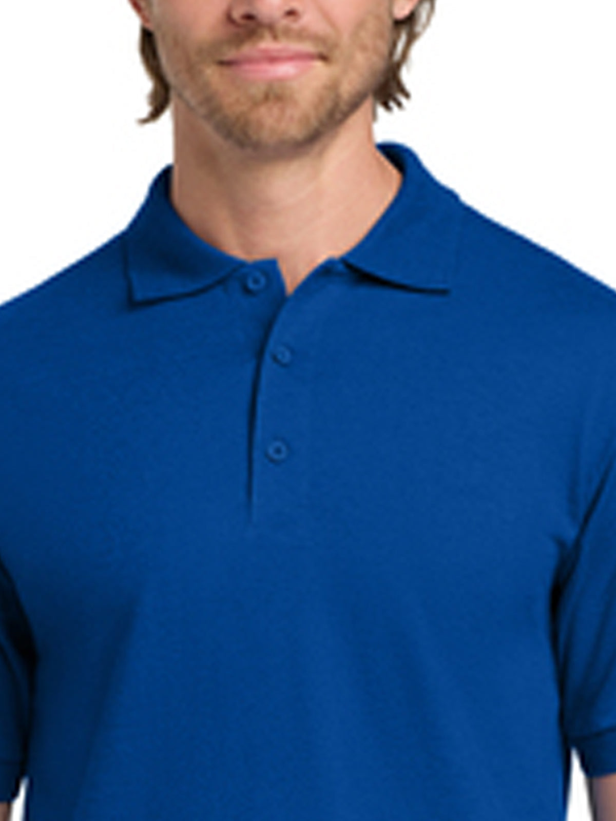 Men's Pocketless DryBlend Sport Shirt