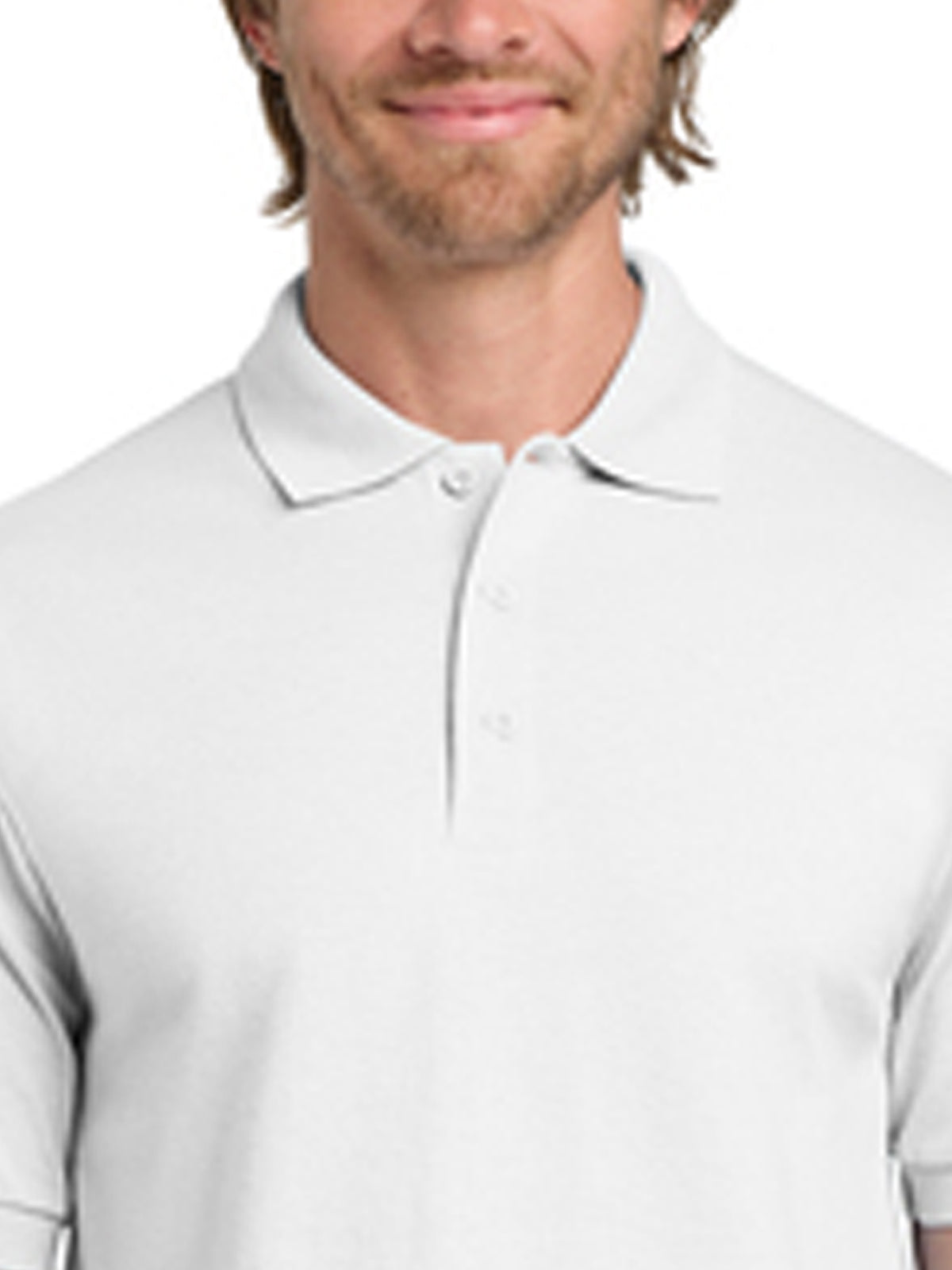 Men's Pocketless DryBlend Sport Shirt