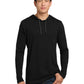 Men's Pocketless Long Sleeve Hooded T-Shirt