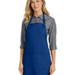 Women's Three-Pocket Easy Care with Stain Release Full Length Apron - A703 - Royal