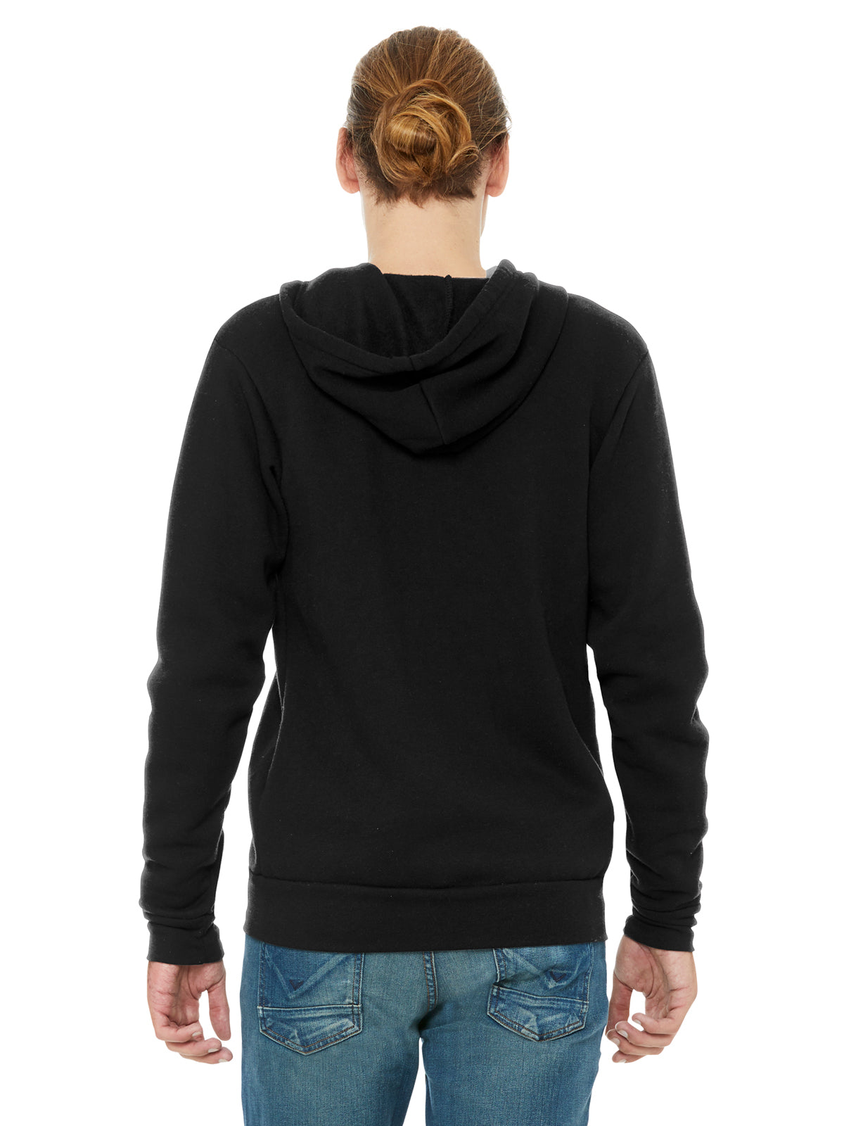 Unisex 2-Pocket Sponge Fleece Full-Zip Hoodie