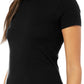 Women's Slim Fit Tee - BC6004 - Black