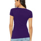 Women's Slim Fit Tee - BC6004 - Team Purple