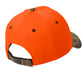 Unisex Camo Brim Cap - C804 - Orange Blaze/ Mossy Oak New Break-Up