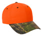 Unisex Camo Brim Cap - C804 - Orange Blaze/ Mossy Oak New Break-Up