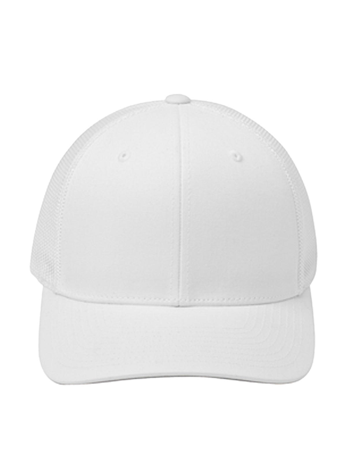 Unisex Flexfit® Mesh Back Cap - C812 - White/White
