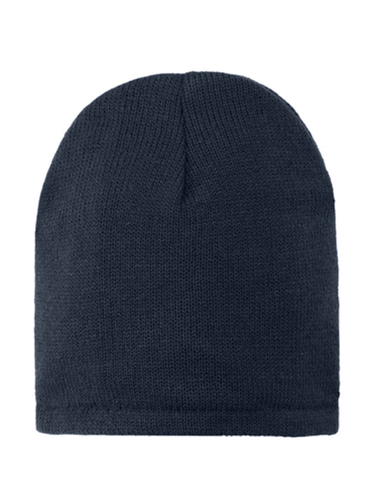 Unisex Fleece-Lined Beanie Hat - CP91L - Navy