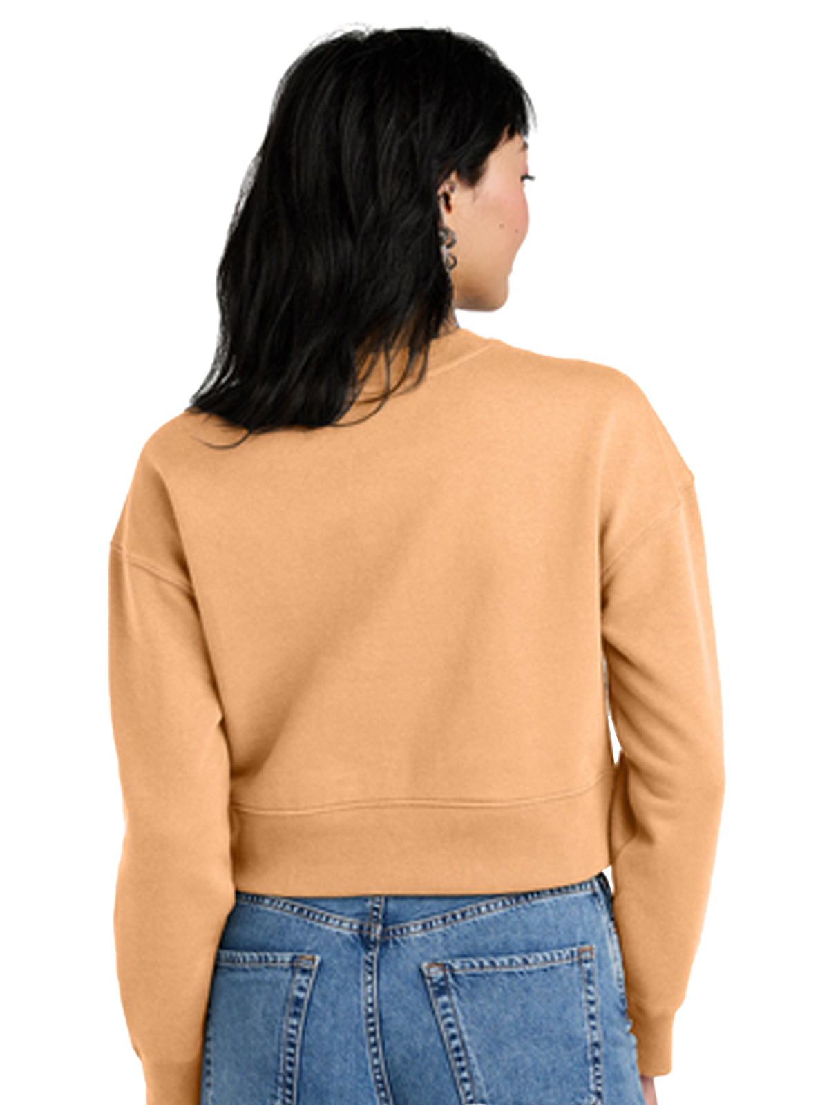 Women's Perfect Weight Fleece Cropped Crew Sweatshirt