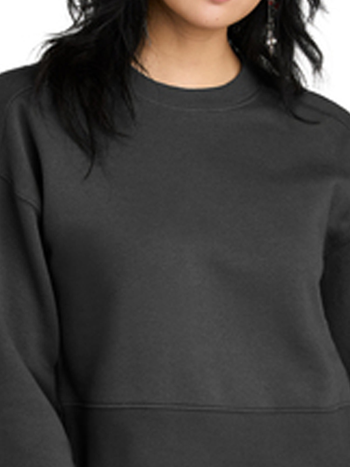 Women's Perfect Weight Fleece Cropped Crew Sweatshirt