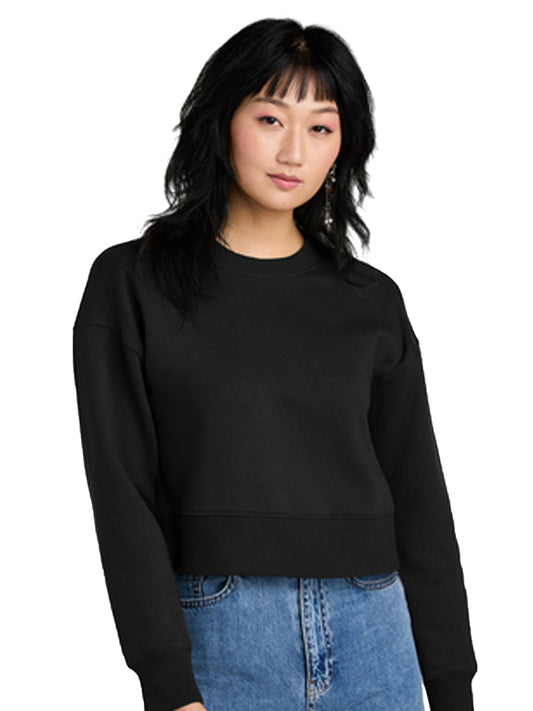 Women's Perfect Weight Fleece Cropped Crew Sweatshirt