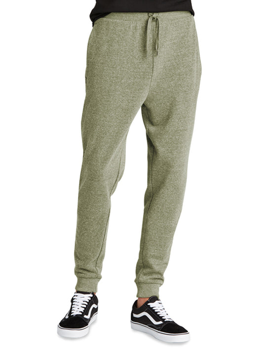 Men's Three-Pocket Perfect Tri Fleece Jogger - DT1307 - Military Green Frost