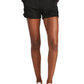 Women's 2-Pocket Fleece Short - DT1309 - Black