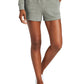 Women's 2-Pocket Fleece Short - DT1309 - Grey Frost