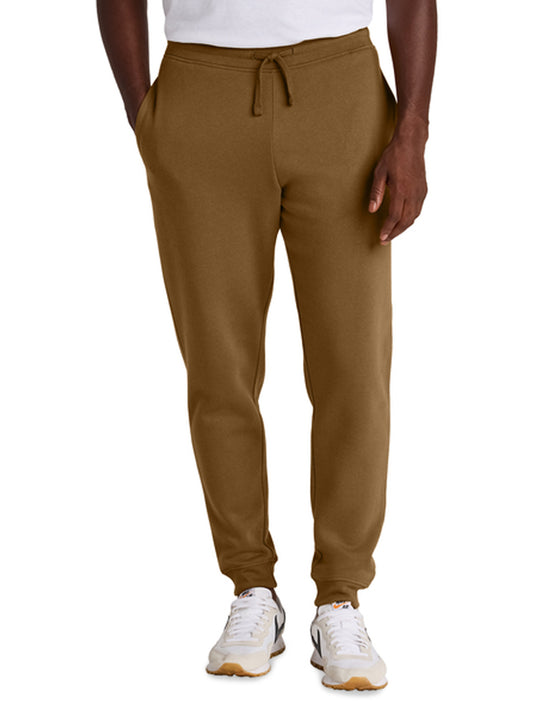 Men's Two-Pocket V.I.T. Fleece Jogger - DT6107 - Duck Brown
