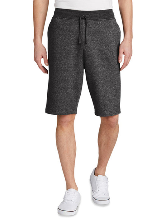 Men's Three-Pocket V.I.T. Fleece Short - DT6108 - Heathered Charcoal