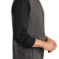 Men's Microfleece Vest - F152 - Pewter