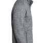 Men's Striped Fleece Jacket - F231 - Grey