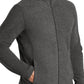 Men's Full-Zip Jacket - F235 - Black Charcoal Heather