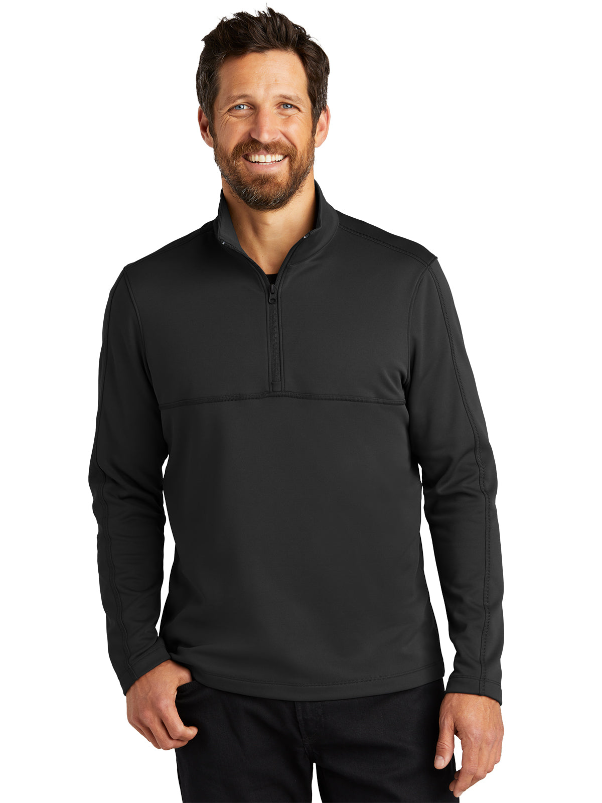 Men's Smooth Fleece 1/4 Zip Sweatshirt