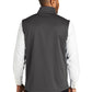 Men's Smooth Fleece Vest - F906 - Graphite
