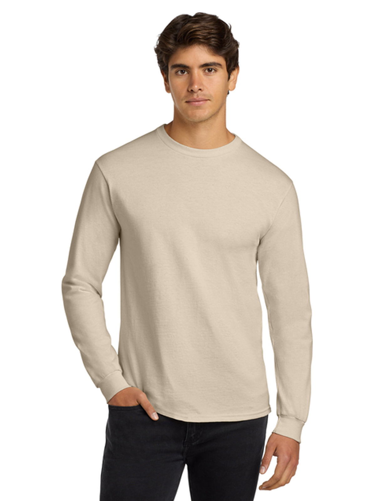 Men's Pocketless Long Sleeve Tee