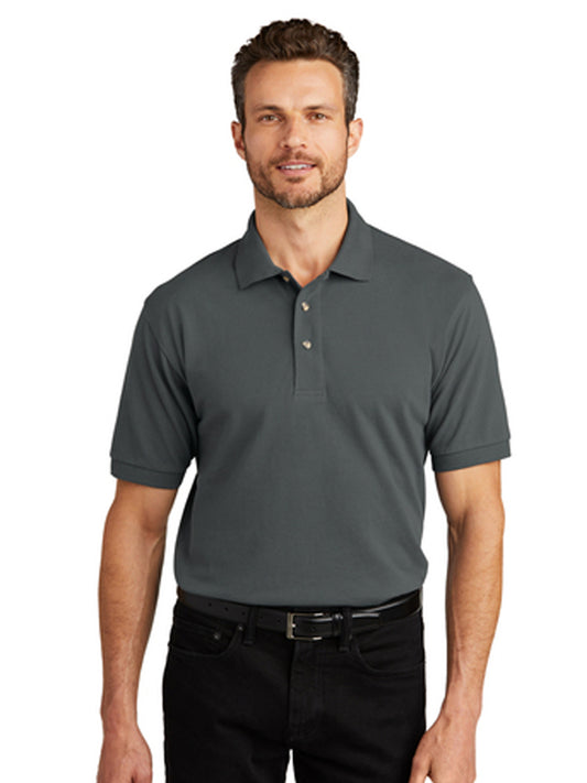 Men's Heavyweight Pique Polo