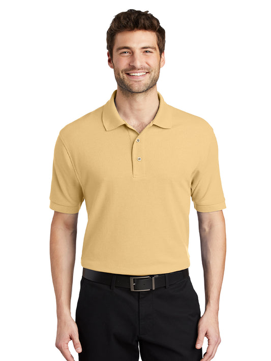 Men's Stretch Pique Polo