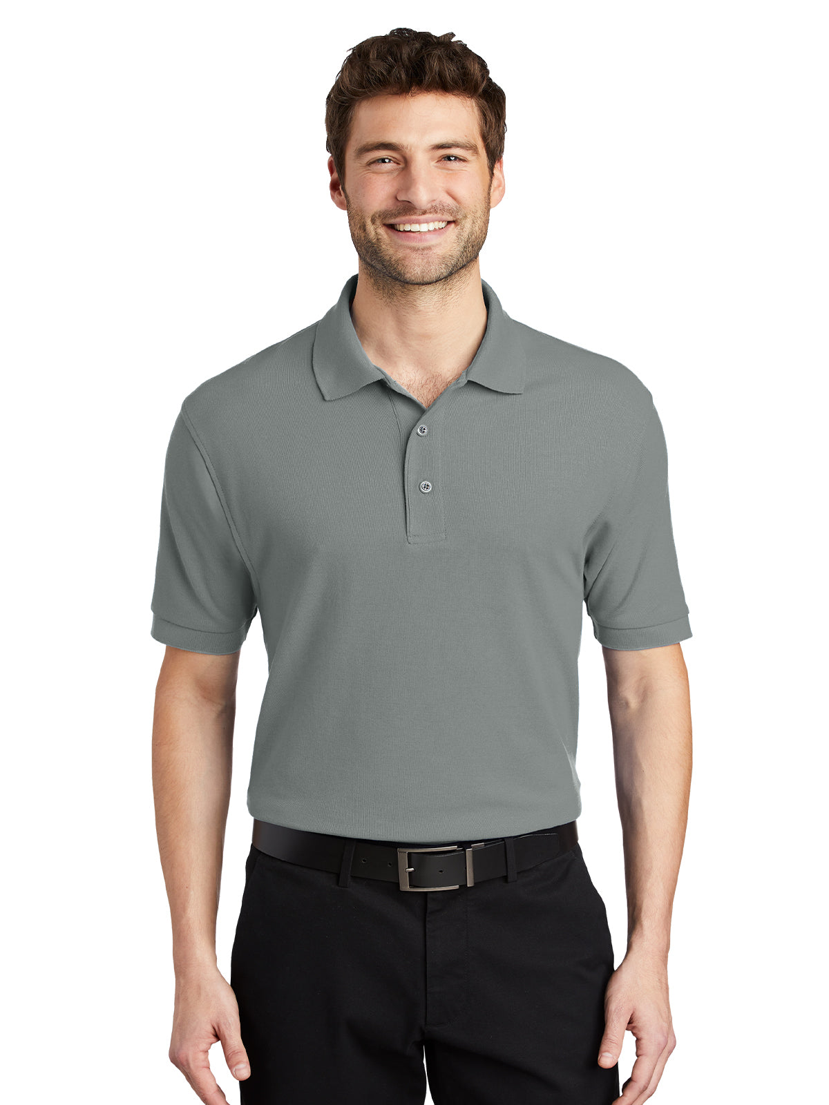 Men's Stretch Pique Polo