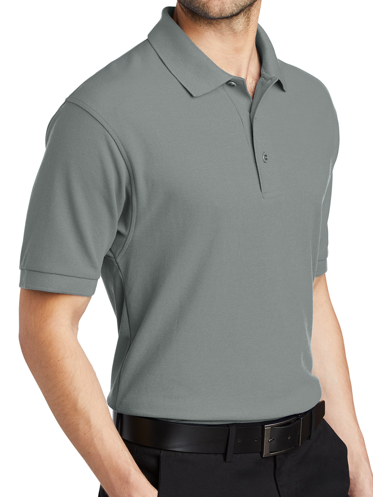 Men's Stretch Pique Polo