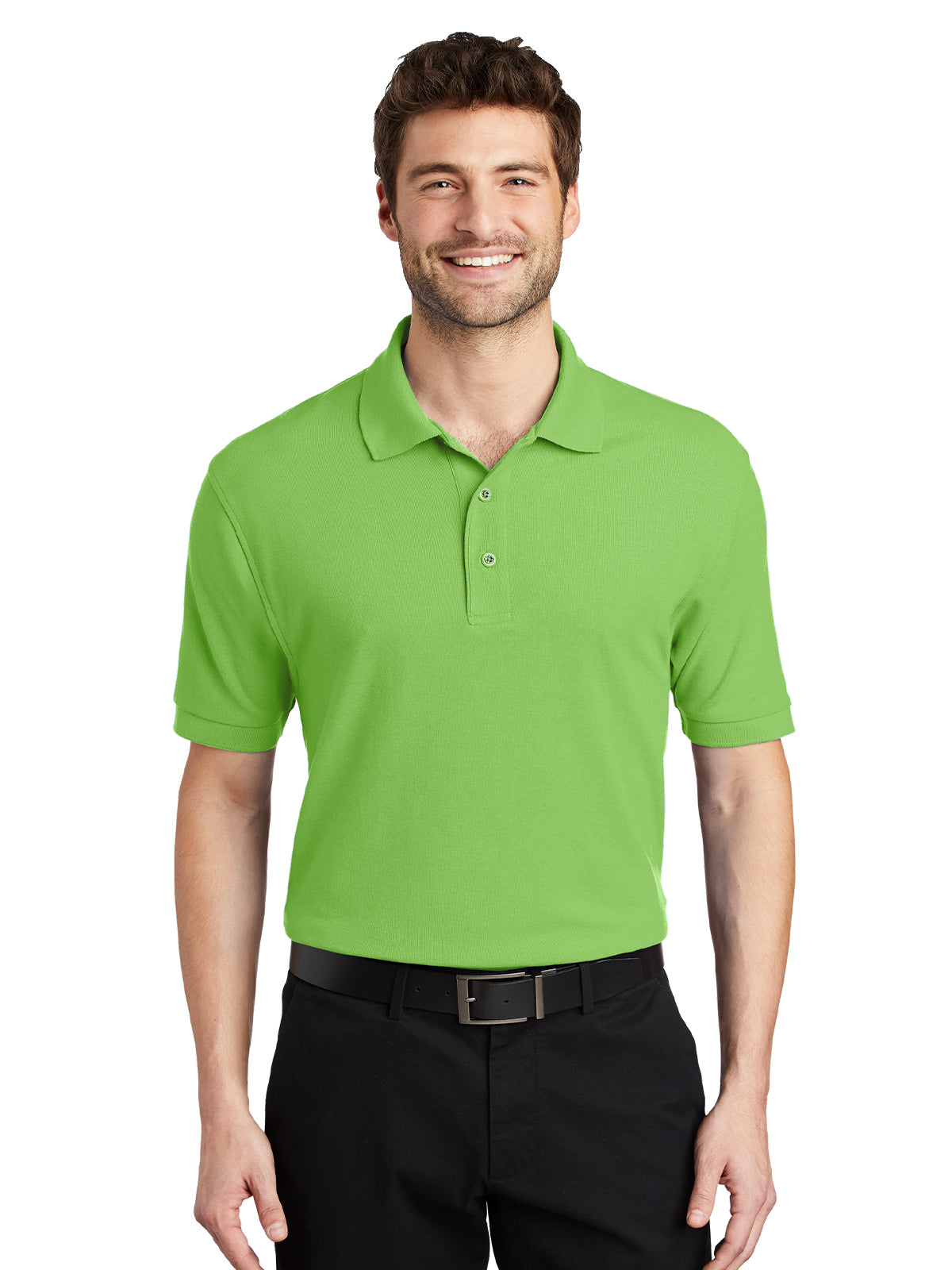 Men's Stretch Pique Polo