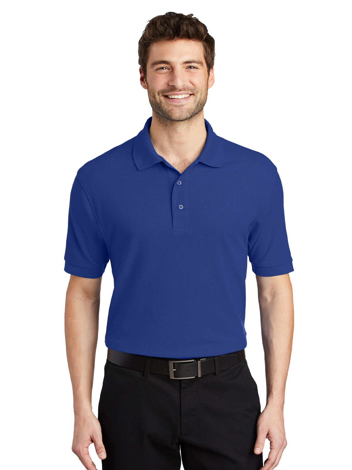 Men's Stretch Pique Polo