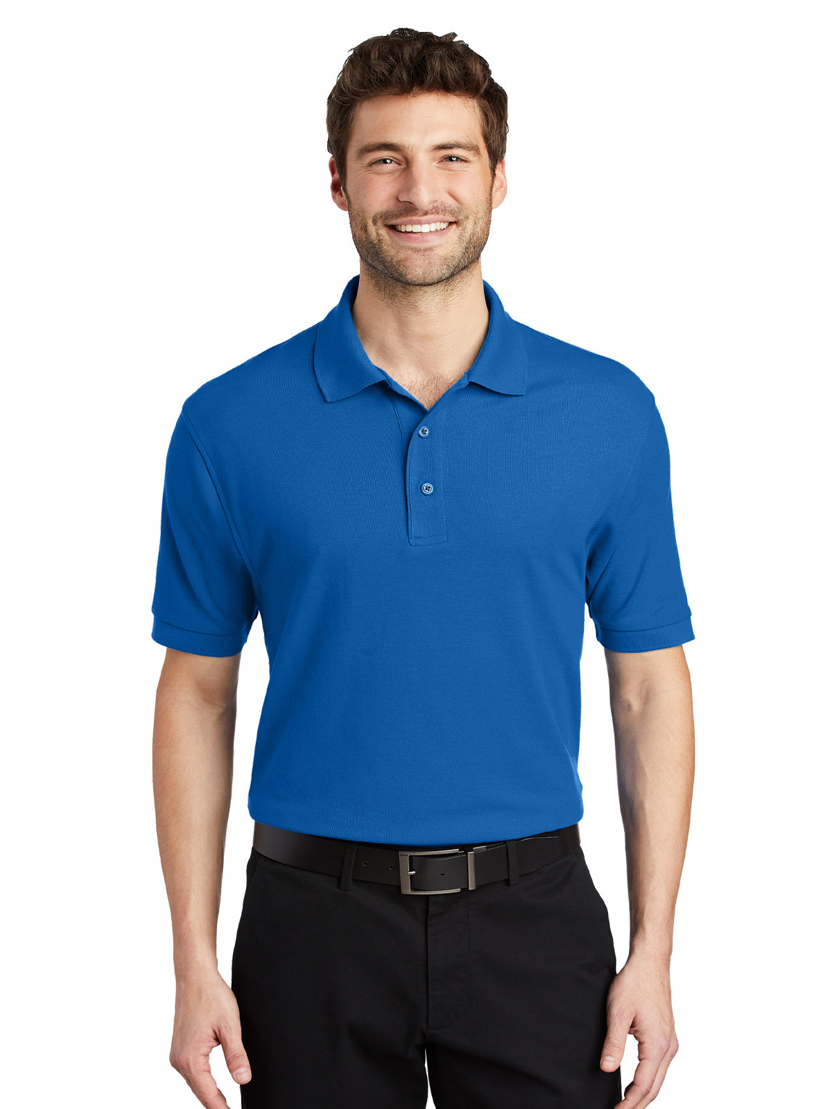 Men's Stretch Pique Polo