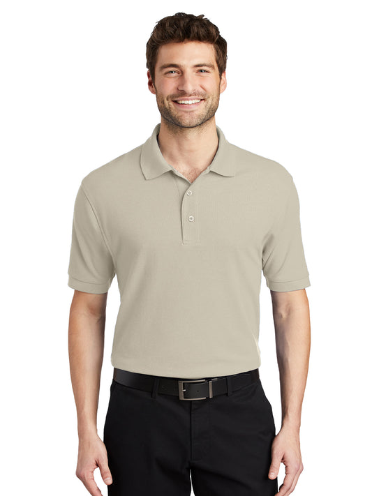 Men's Stretch Pique Polo