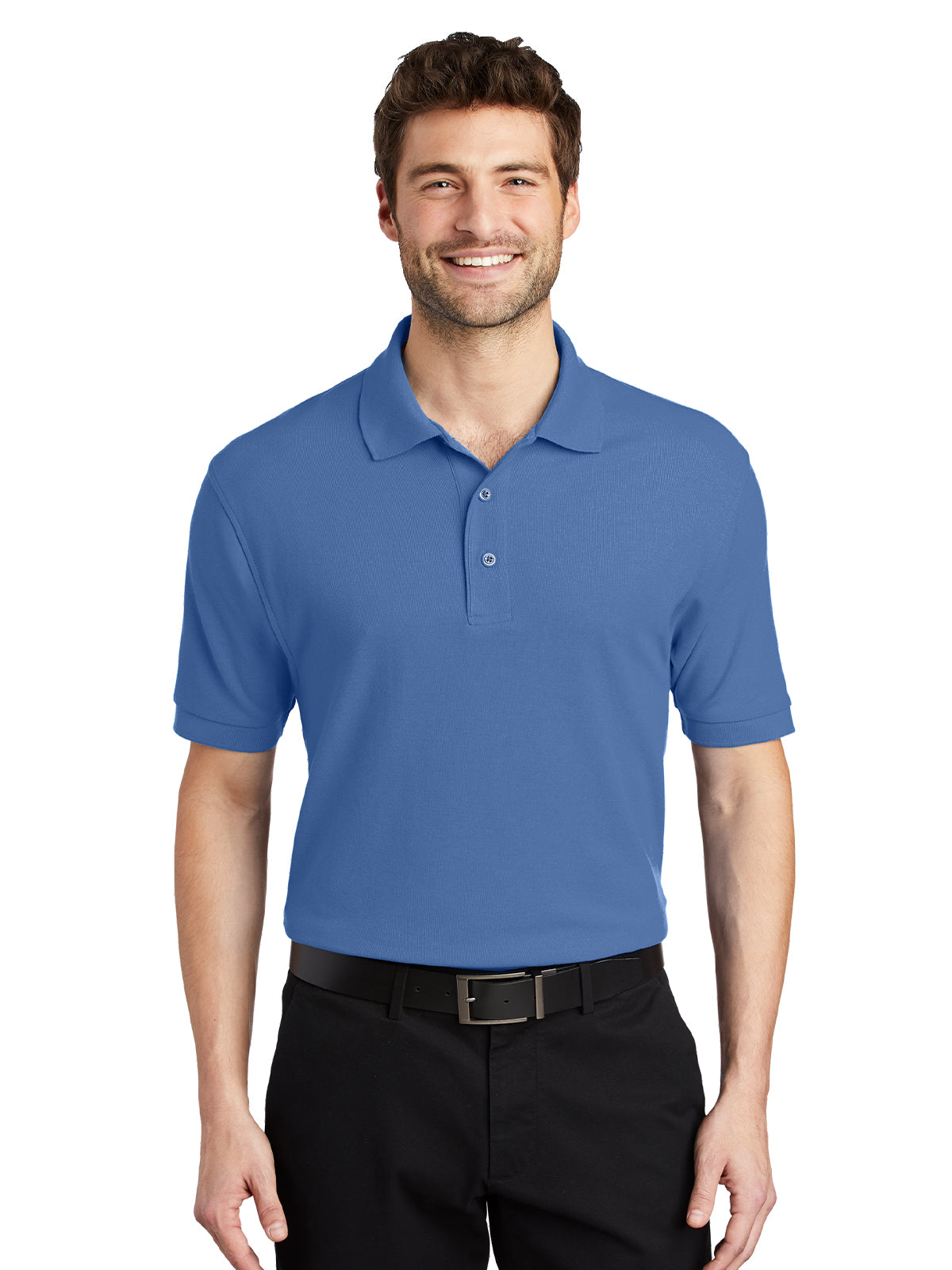 Men's Stretch Pique Polo