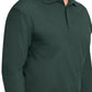 Men's Long Sleeve Polo - K500LS - Dark Green