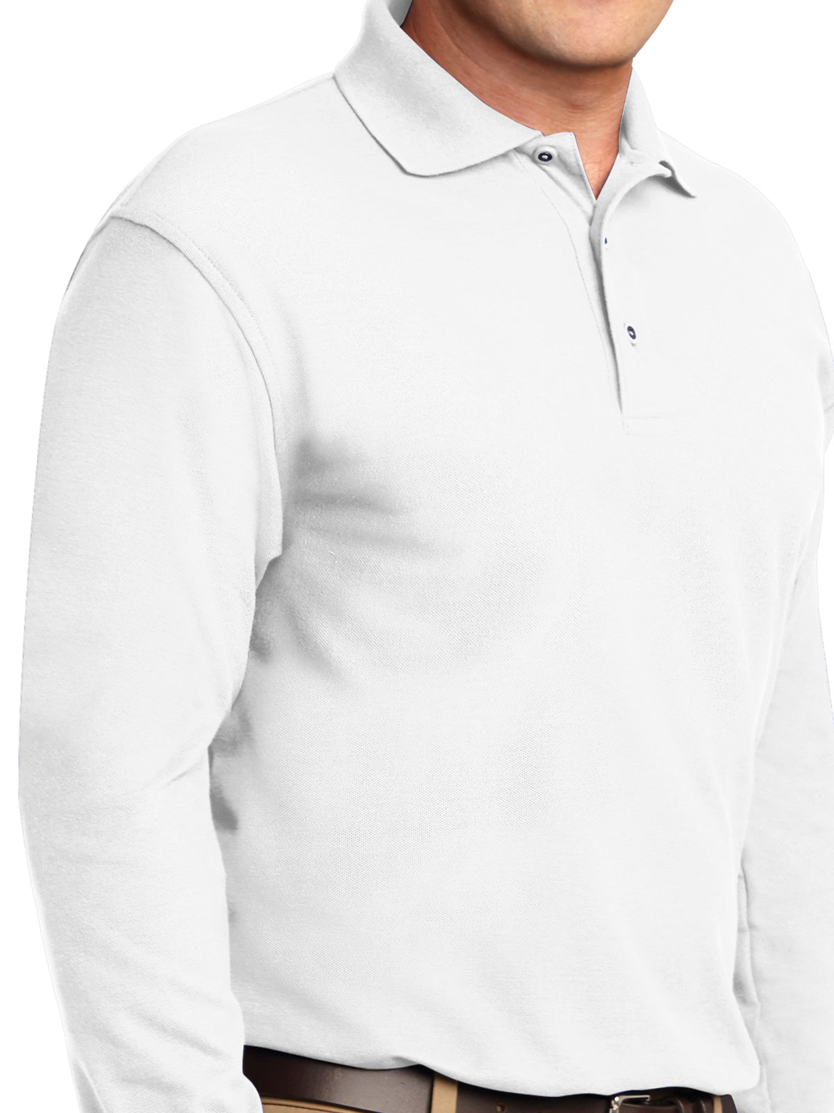 Men's Long Sleeve Polo