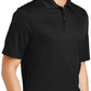 Men's Fine Jacquard Polo - K528 - Black