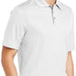 Men's Fine Jacquard Polo - K528 - White