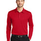 Men's Pocketless Performance Long Sleeve Polo