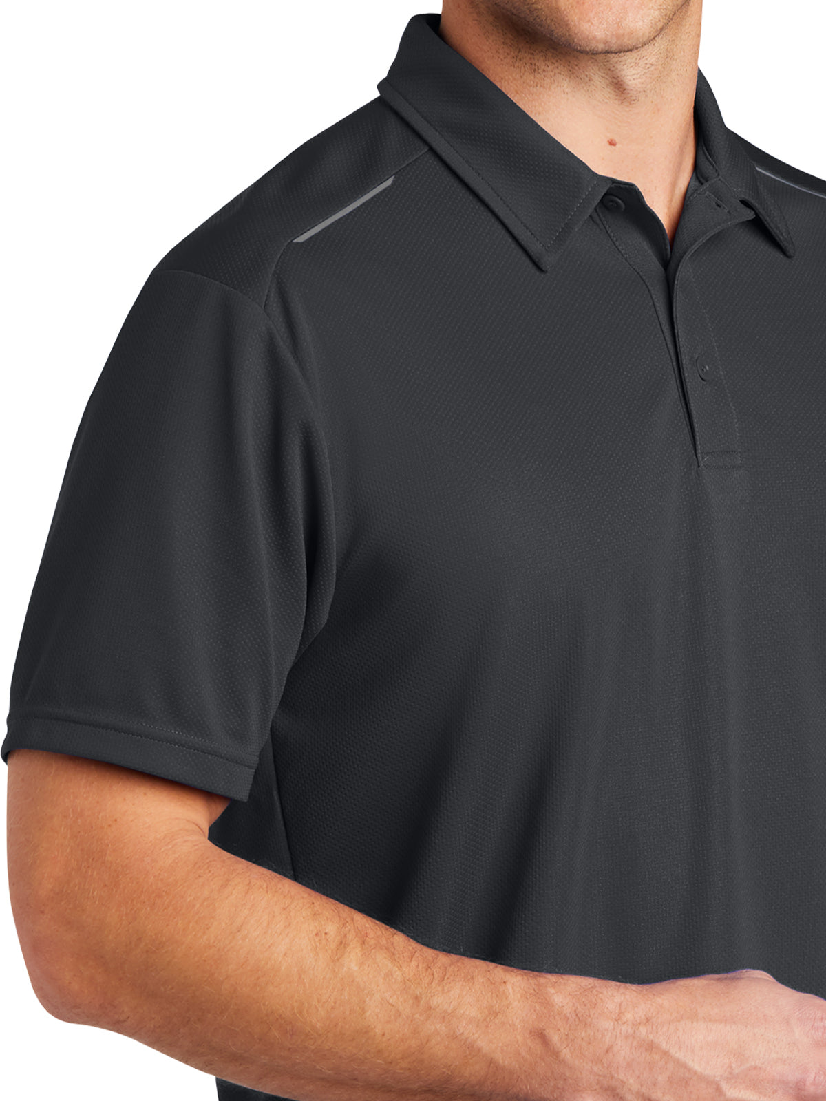 Men's Pinpoint Mesh Polo Shirt